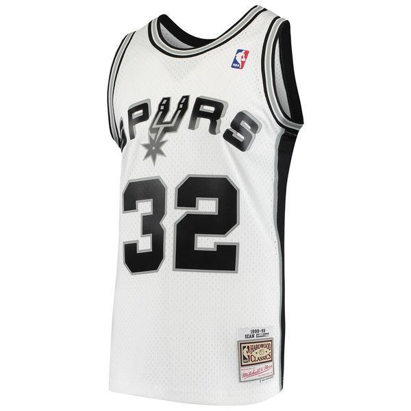 men's san antonio spurs 32 elliott mitchell & ness white 1998-99 swingman jersey, Black;red
men's san antonio spurs 32 elliott mitchell & ness white 1998-99 swingman jersey, Black;red