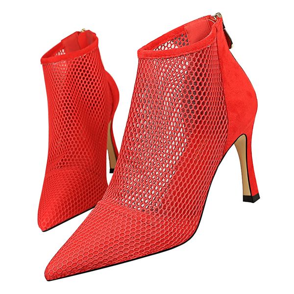 2020 women fetish stripper sandals short ankle boots 10.5cm high heels slip on prom red gladiator embroider summer mesh shoes, Black
2020 women fetish stripper sandals short ankle boots 10.5cm high heels slip on prom red gladiator embroider summer mesh shoes, Black