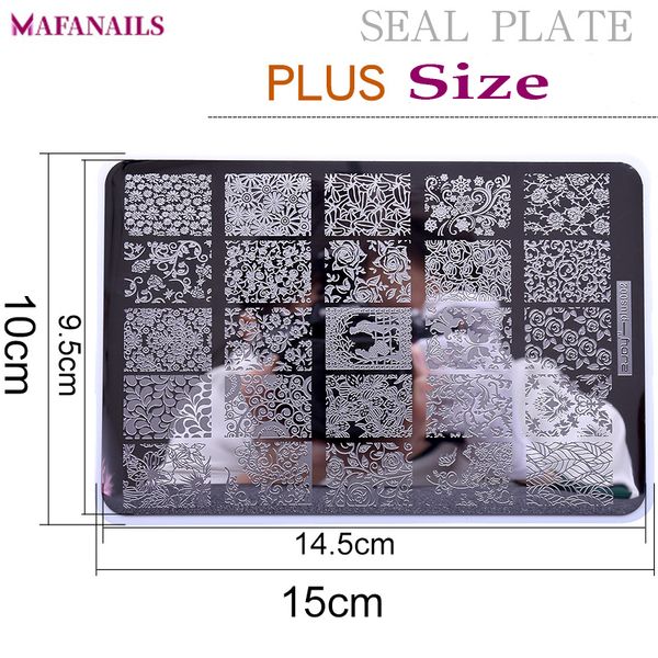 14.5*9.5cm big nail stamp dreamcatcher template plates nail art polish stamping plates 3d stencil manicure diy stamp zjoy plus, White
14.5*9.5cm big nail stamp dreamcatcher template plates nail art polish stamping plates 3d stencil manicure diy stamp zjoy plus, White