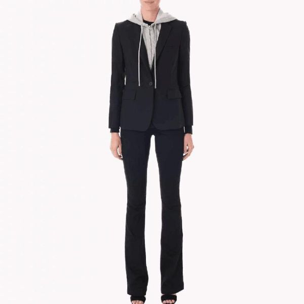 excellent quality fashion 2020 designer blazer women's single button zip detachable hooded casual blazer jacket, White;black
excellent quality fashion 2020 designer blazer women's single button zip detachable hooded casual blazer jacket, White;black