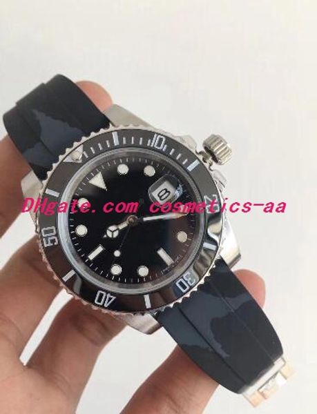 5 style new luxury men's mechanical automatic watch sports watch 116610 116619 self-wind watch stainless steel dial multicolor rubber b, Slivery;brown
5 style new luxury men's mechanical automatic watch sports watch 116610 116619 self-wind watch stainless steel dial multicolor rubber b, Slivery;brown