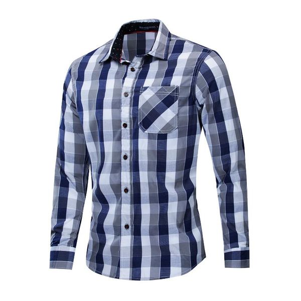 2020 spring autumn casual shirt men jogger long sleeve plaid shirts jogger male 100% cotton homme fashion new, White;black
2020 spring autumn casual shirt men jogger long sleeve plaid shirts jogger male 100% cotton homme fashion new, White;black