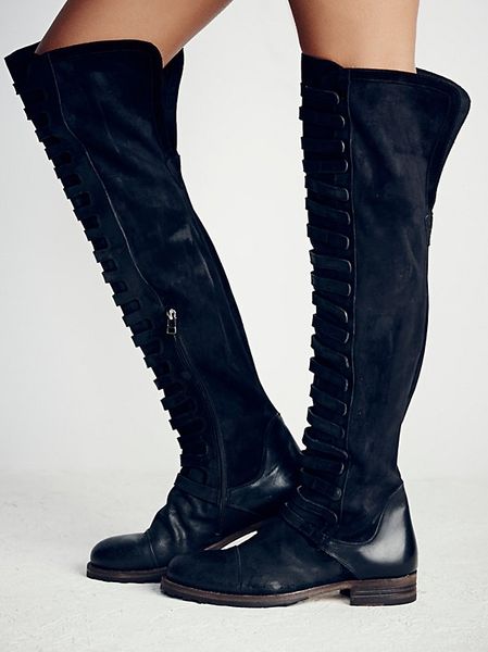 abesire female bands embellished round toe over knee boots woman square low heels casual shoes lady zipper vintage rome boots, Black
abesire female bands embellished round toe over knee boots woman square low heels casual shoes lady zipper vintage rome boots, Black