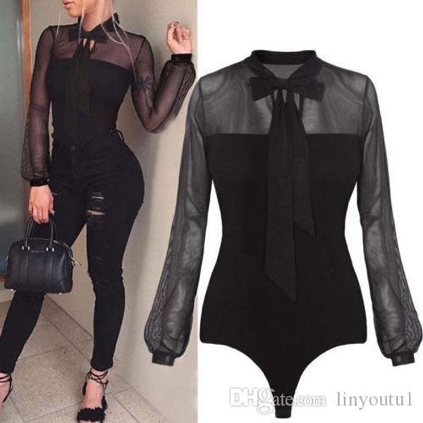 fashion women ladies leotard tulle long sleeve bandge thin summer jumpsuit s-xl women clothes blouse bodysuits, White
fashion women ladies leotard tulle long sleeve bandge thin summer jumpsuit s-xl women clothes blouse bodysuits, White