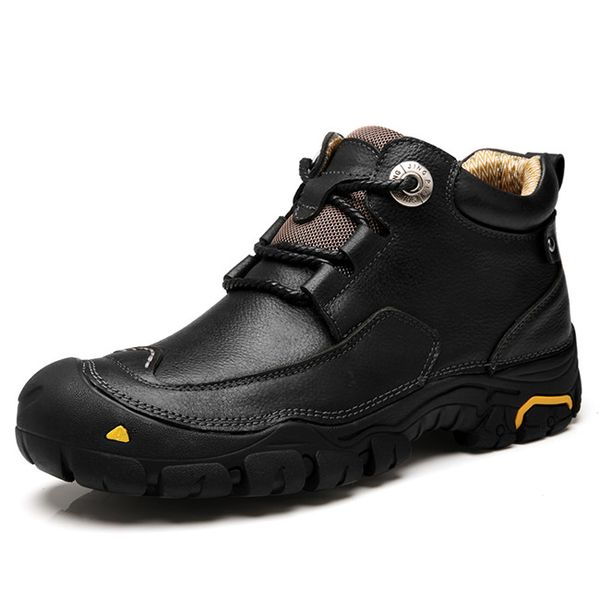 2019 new men casual shoes mens working shoes fashion brand design outdoor leisure big size leather men, Black
2019 new men casual shoes mens working shoes fashion brand design outdoor leisure big size leather men, Black