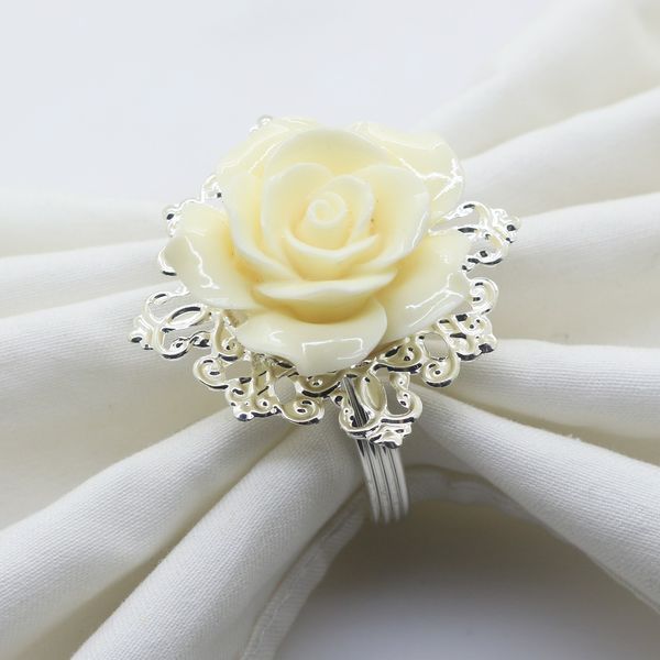 78777- drawing ring) 65*48mm 6pcs / 10pcs beige resin rose napkin ring for holiday banquet dinner wedding table decoration
78777- drawing ring) 65*48mm 6pcs / 10pcs beige resin rose napkin ring for holiday banquet dinner wedding table decoration
