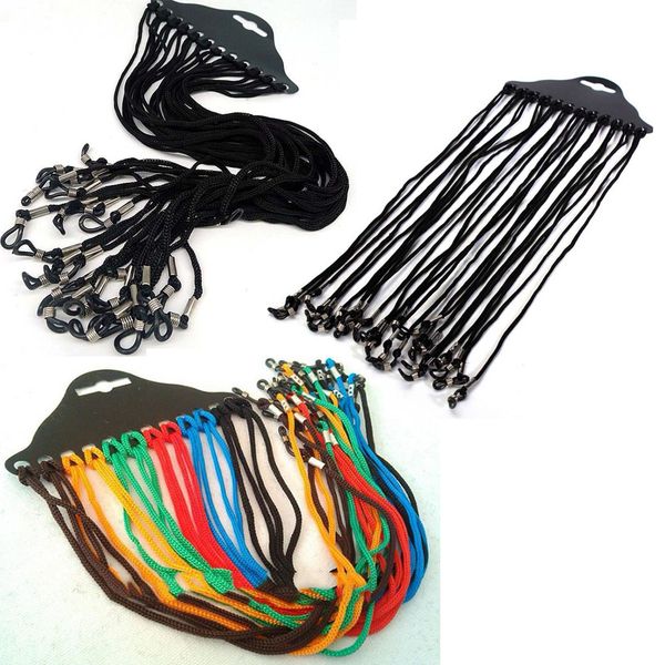 12pcs/lot adjustable black color neck cord strap string landyard holder for eyeglass glasses sunglasses, Silver
12pcs/lot adjustable black color neck cord strap string landyard holder for eyeglass glasses sunglasses, Silver