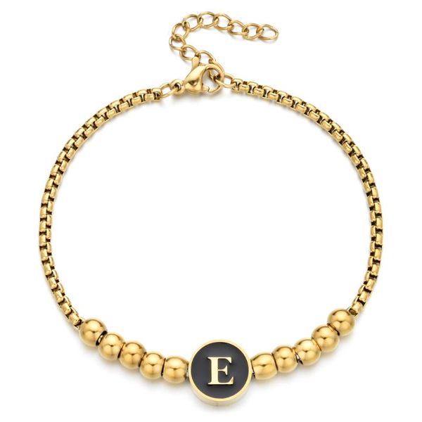 link, chain zmzy 26 letters bracelets a-z charm initial for women fashion stainless steel bracelet jewelry gifts wholesale, Black
link, chain zmzy 26 letters bracelets a-z charm initial for women fashion stainless steel bracelet jewelry gifts wholesale, Black