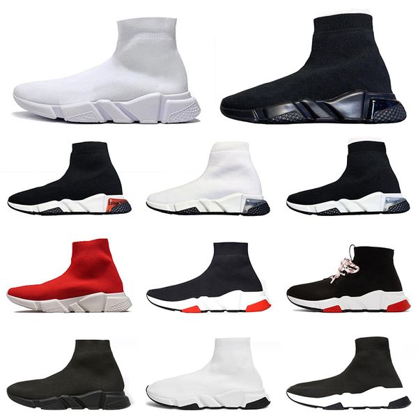 luxury speed trainer casual running flat sock shoes graffiti transparent triple white men women sports sneakers size 36-45
luxury speed trainer casual running flat sock shoes graffiti transparent triple white men women sports sneakers size 36-45