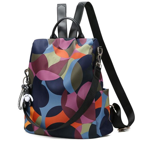 anti-theft large capacity key travel student adjustable strap oxford cloth magazine floral printed women backpack fashion
anti-theft large capacity key travel student adjustable strap oxford cloth magazine floral printed women backpack fashion