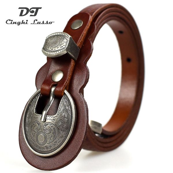 cinghi lusso casual genuine leather belt women metal pin buckle vintage belt female luxury strap waistband accessories, Black;brown
cinghi lusso casual genuine leather belt women metal pin buckle vintage belt female luxury strap waistband accessories, Black;brown