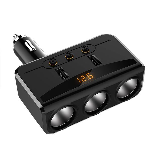 hy29 12-24v led display dual usb 5v 3.1a car charger motors intelligent voltage detection 3 ports car cigarette lighter
hy29 12-24v led display dual usb 5v 3.1a car charger motors intelligent voltage detection 3 ports car cigarette lighter
