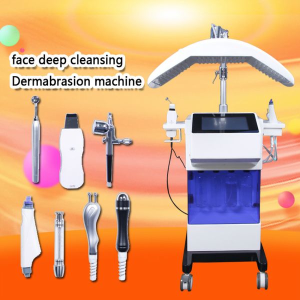 8 in1 water hydrafacial dermabrasion skin deep cleansing led pdt oxygen jet skin scrubber bio face lift ultrasonic machine
8 in1 water hydrafacial dermabrasion skin deep cleansing led pdt oxygen jet skin scrubber bio face lift ultrasonic machine