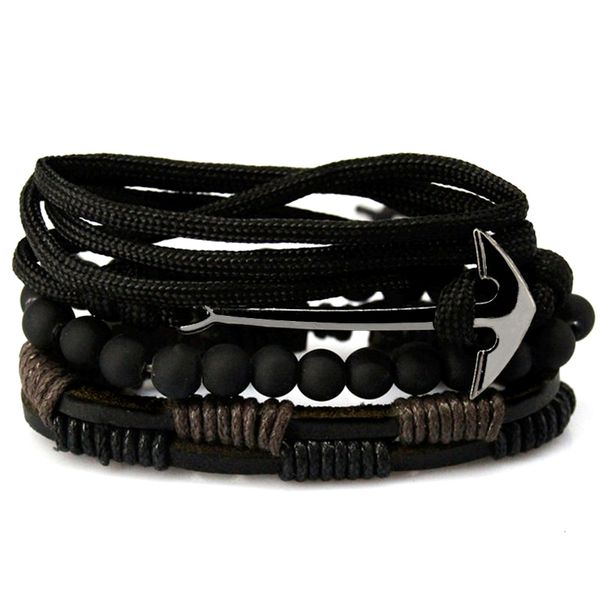 ccd fashion 4pcs/set handmade vintage s female homme male punk bead charm men leather bracelet for women jewelry, Golden;silver
ccd fashion 4pcs/set handmade vintage s female homme male punk bead charm men leather bracelet for women jewelry, Golden;silver