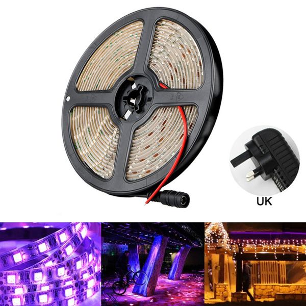 300leds 12v 5m uv strip light for banknote inspection sterilization 390-400nm british regulation
300leds 12v 5m uv strip light for banknote inspection sterilization 390-400nm british regulation