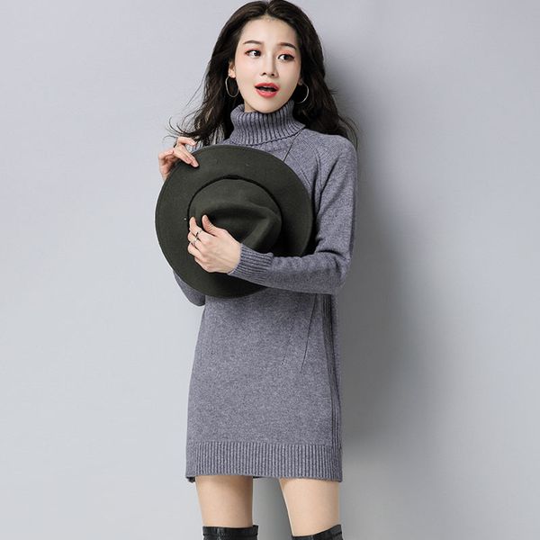 women's sweaters cashmere sweater high-neck solid color long loose large size knit bottoming shirt, White;black
women's sweaters cashmere sweater high-neck solid color long loose large size knit bottoming shirt, White;black