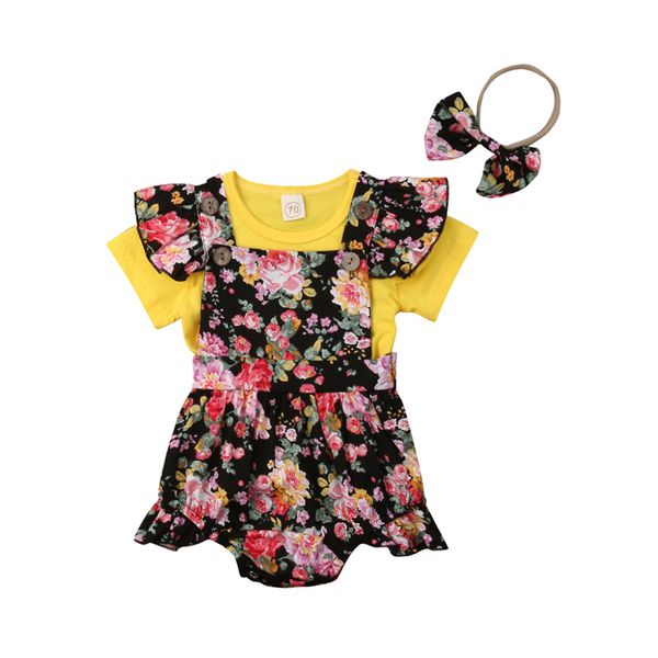 sister matching cotton clothes fashion kids baby girls ruffles fly sleeve t-shirt floral printed romper/skirts overall outfits, White
sister matching cotton clothes fashion kids baby girls ruffles fly sleeve t-shirt floral printed romper/skirts overall outfits, White