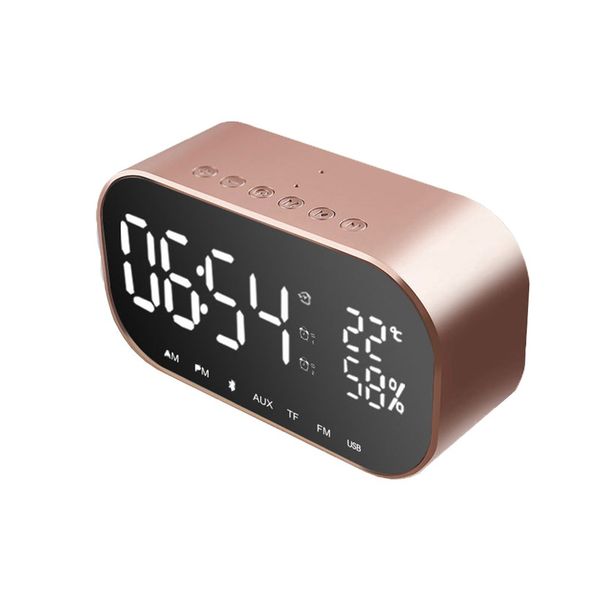 alarm clock bluetooth speaker fm radio portable wireless loudspeakers stereo music tf speakers for bedroom weather
alarm clock bluetooth speaker fm radio portable wireless loudspeakers stereo music tf speakers for bedroom weather