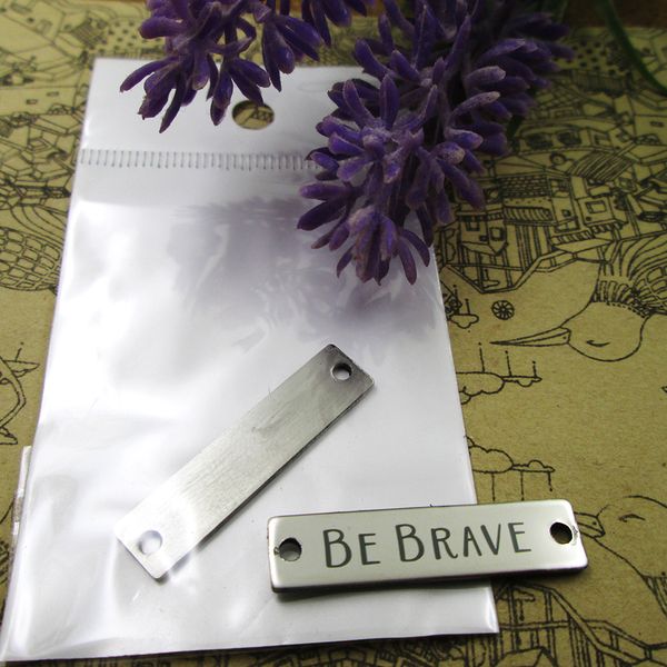 40pcs--"be brave connector"stainless steel charms more style for choosing diy charms pendants for necklace, Bronze;silver
40pcs--"be brave connector"stainless steel charms more style for choosing diy charms pendants for necklace, Bronze;silver