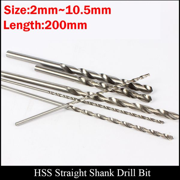 2.5mm 2.6mm 2.7mm 2.8mm 2.9mm 3mm 200mm length extra long metal wood plastic high speed steel hss straight shank twist drill bit
2.5mm 2.6mm 2.7mm 2.8mm 2.9mm 3mm 200mm length extra long metal wood plastic high speed steel hss straight shank twist drill bit