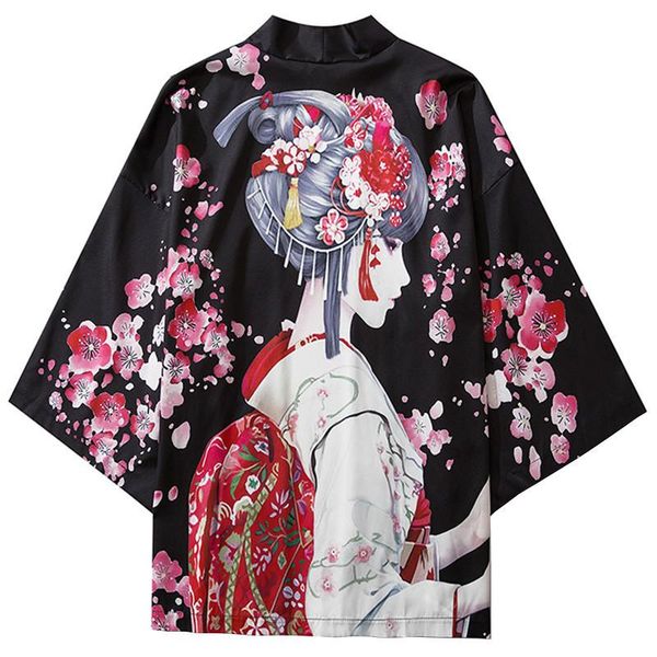 sifan 2020 harajuku streetwear kimono jacket japanese geisha cartoon hip hop men japan style jacket summer thin clothing loose kimono, Black;brown
sifan 2020 harajuku streetwear kimono jacket japanese geisha cartoon hip hop men japan style jacket summer thin clothing loose kimono, Black;brown