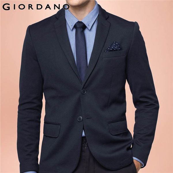giordano men blazers notch lapel design brand clothing homme blazer masculina fashion outerwear coat dress jacket brand, White;black
giordano men blazers notch lapel design brand clothing homme blazer masculina fashion outerwear coat dress jacket brand, White;black