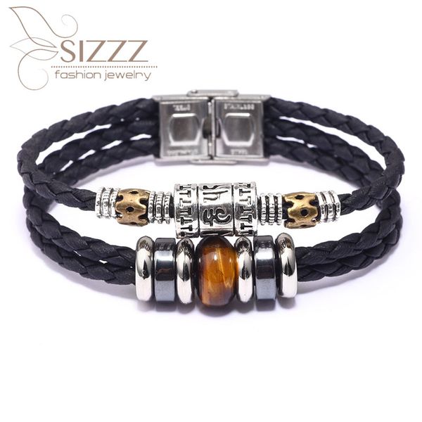 sizzz 2019 european and american fashion pure natural stone stainless steel beaded bracelet&bangles for men, Golden;silver
sizzz 2019 european and american fashion pure natural stone stainless steel beaded bracelet&bangles for men, Golden;silver