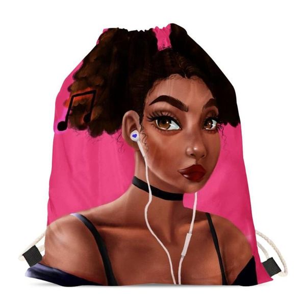 hycool new drawstring bags for women music earphone african black girl pattern girls string pouch bag kids mini beach backpack
hycool new drawstring bags for women music earphone african black girl pattern girls string pouch bag kids mini beach backpack