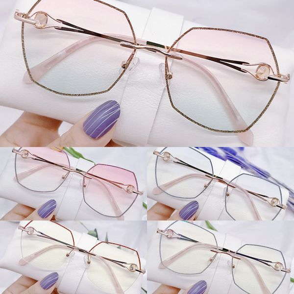polygon frameless cutting edge blue-ray crystal crystal glasses beads flash edge sun glasses, Silver
polygon frameless cutting edge blue-ray crystal crystal glasses beads flash edge sun glasses, Silver
