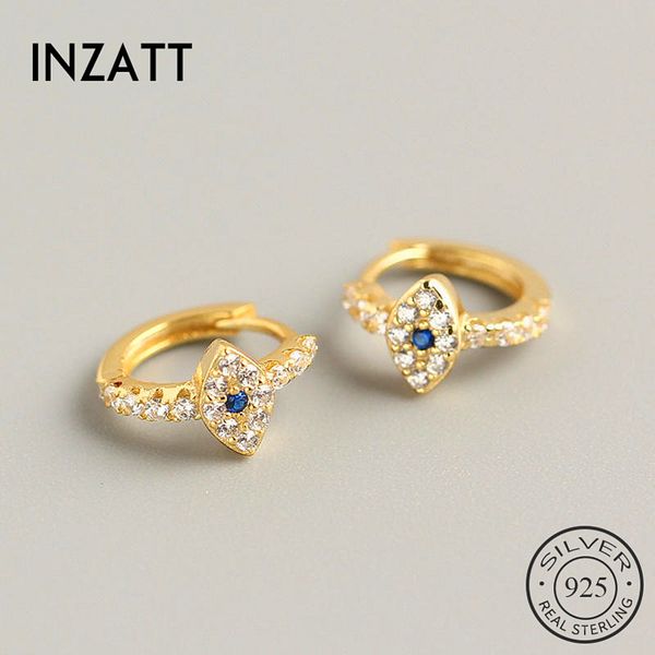 inzareal 925 sterling silver blue zircon eye hoop earrings for fashion women party fine jewelry minimalist accessories gift, Golden;silver
inzareal 925 sterling silver blue zircon eye hoop earrings for fashion women party fine jewelry minimalist accessories gift, Golden;silver