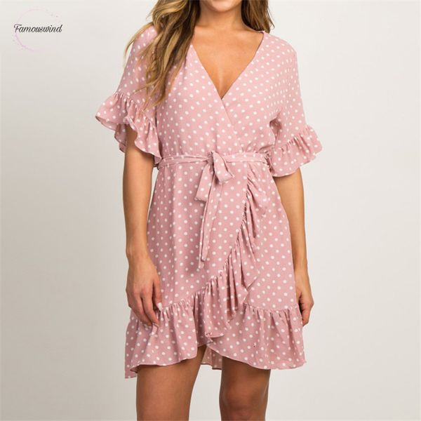 asymmetrical pleated dress ruffles polka dot women 2019 summer dress ladies loose v neck casual beach dress female, Black;gray
asymmetrical pleated dress ruffles polka dot women 2019 summer dress ladies loose v neck casual beach dress female, Black;gray