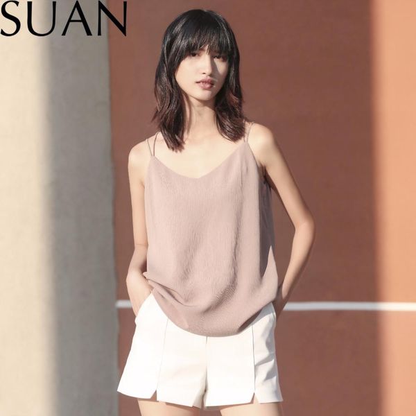 casual camis new vests new women chiffon camis vest tees slim solid color chiffon patchwork casual tank brand quality, White
casual camis new vests new women chiffon camis vest tees slim solid color chiffon patchwork casual tank brand quality, White