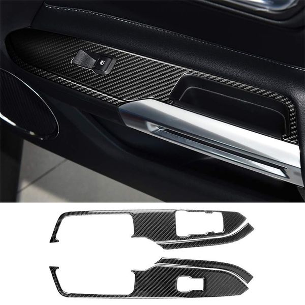 carbon fiber window lift decorative panel sticker for ford mustang 2015+ auto interior accessories
carbon fiber window lift decorative panel sticker for ford mustang 2015+ auto interior accessories