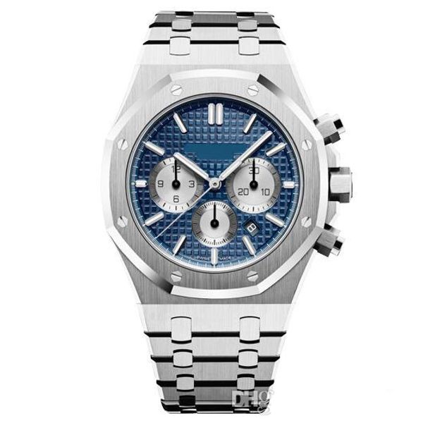 mens watch quartz chronograph movement watches stainless steel sapphire glass male fashion business 42mm wristwatch, Slivery;brown
mens watch quartz chronograph movement watches stainless steel sapphire glass male fashion business 42mm wristwatch, Slivery;brown