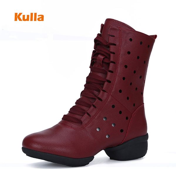 women's high boots jazz dance shoes cut-outs breath woman soft sports feature modern dancing shoes ladies practice fitness
women's high boots jazz dance shoes cut-outs breath woman soft sports feature modern dancing shoes ladies practice fitness