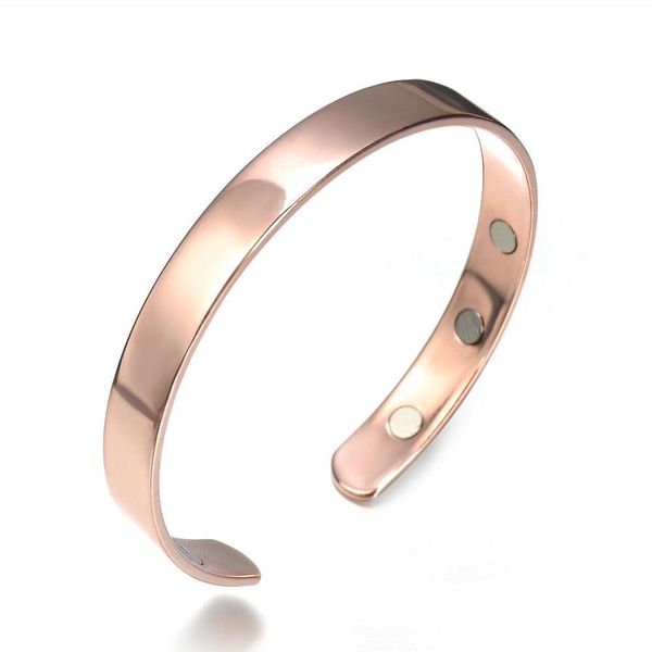 2019 new elegant creative pure copper magnetic bracelet arthritis therapy energy men women jewelry, Black
2019 new elegant creative pure copper magnetic bracelet arthritis therapy energy men women jewelry, Black