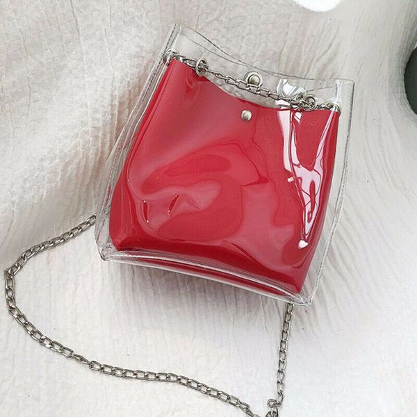 women clear pvc transparent shoulder bag women jelly candy summer beach handbag messenger bag lady casual office tote
women clear pvc transparent shoulder bag women jelly candy summer beach handbag messenger bag lady casual office tote
