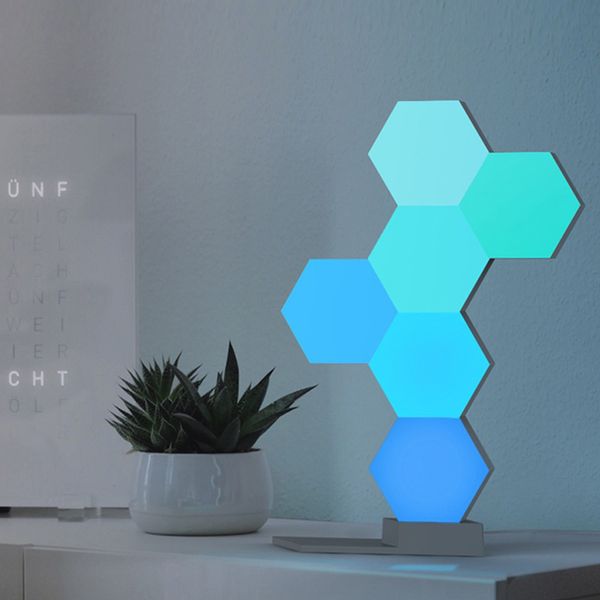 diy colorful smart quantum lights night light geometry assembly night lamp ambient lamp app remote voice control illuminations
diy colorful smart quantum lights night light geometry assembly night lamp ambient lamp app remote voice control illuminations