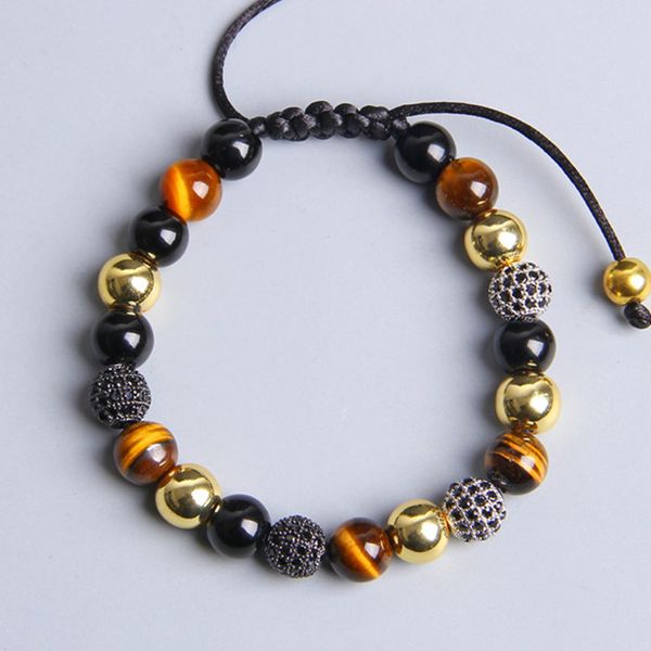 men round cz copper natural stone beads charm bracelet grade black weave bracelet jewelry gifts for homme men dropshipping
men round cz copper natural stone beads charm bracelet grade black weave bracelet jewelry gifts for homme men dropshipping