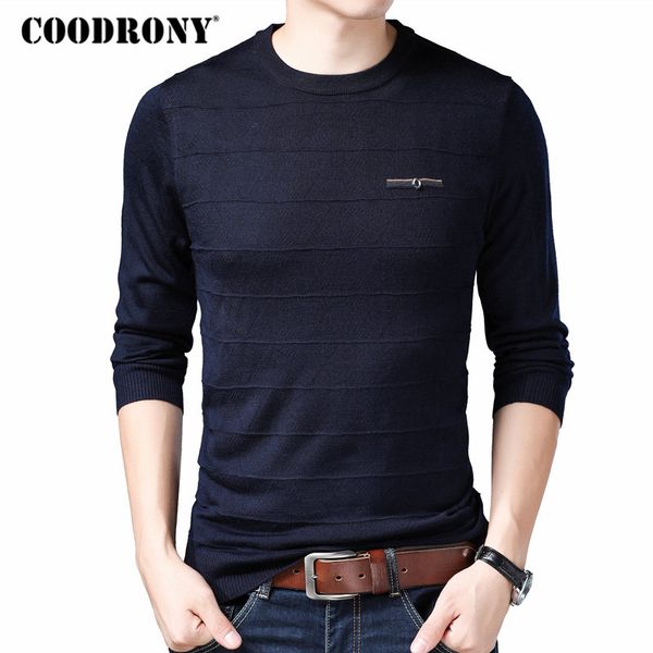 coodrony sweater men clothes 2018 mens sweaters autumn winter soft warm cashmere wool pullover men casual o-neck pull homme 8204, White;black
coodrony sweater men clothes 2018 mens sweaters autumn winter soft warm cashmere wool pullover men casual o-neck pull homme 8204, White;black