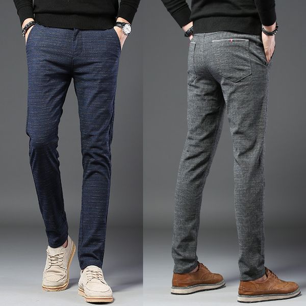 vomint 2020 pants men casual elastic long trousers male cotton lattice straight gray work pant men's large size 28-38, Black
vomint 2020 pants men casual elastic long trousers male cotton lattice straight gray work pant men's large size 28-38, Black