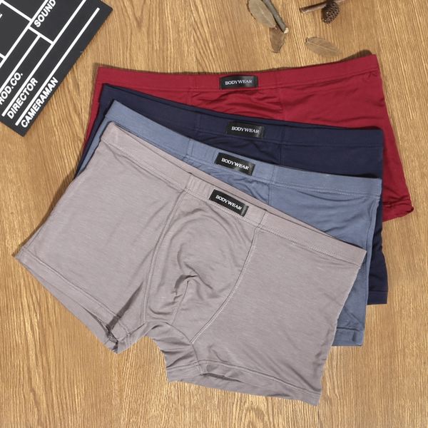 new men's boxer underwear modal ice silk fiber bag soft breathable underwear and shorts middle waist men's four-legged shorts, Black;white
new men's boxer underwear modal ice silk fiber bag soft breathable underwear and shorts middle waist men's four-legged shorts, Black;white