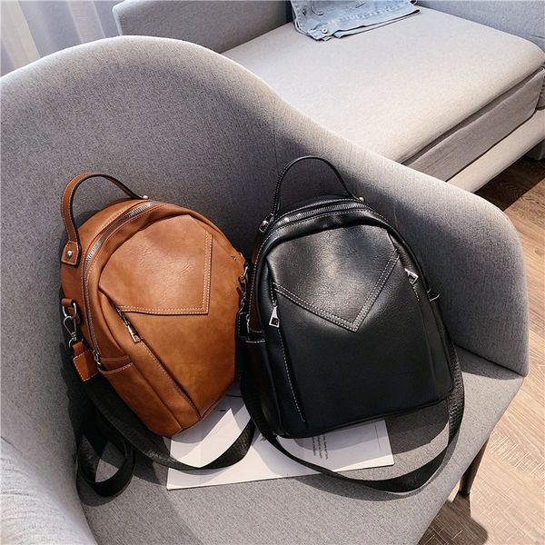 backpack women's new style solid color joint backpack casual versatile large-volume students hand single-shoulder bag
backpack women's new style solid color joint backpack casual versatile large-volume students hand single-shoulder bag