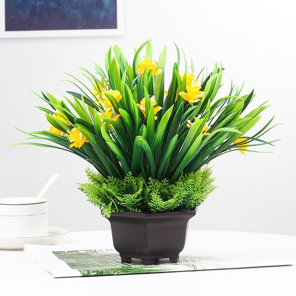 indoor simulation orchid plastic bonsai artificial flower decoration simulation flower sitting room potted decoration new
indoor simulation orchid plastic bonsai artificial flower decoration simulation flower sitting room potted decoration new