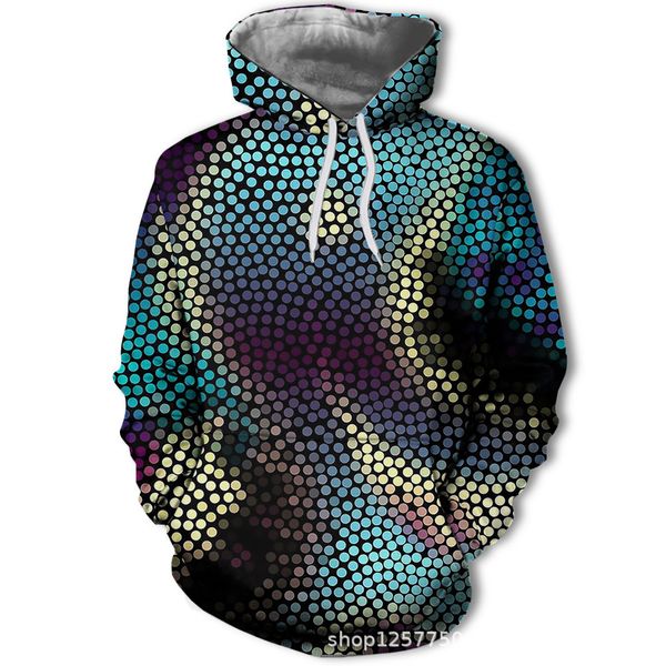 mens designer colorful 3d digital printing sweater, Black
mens designer colorful 3d digital printing sweater, Black