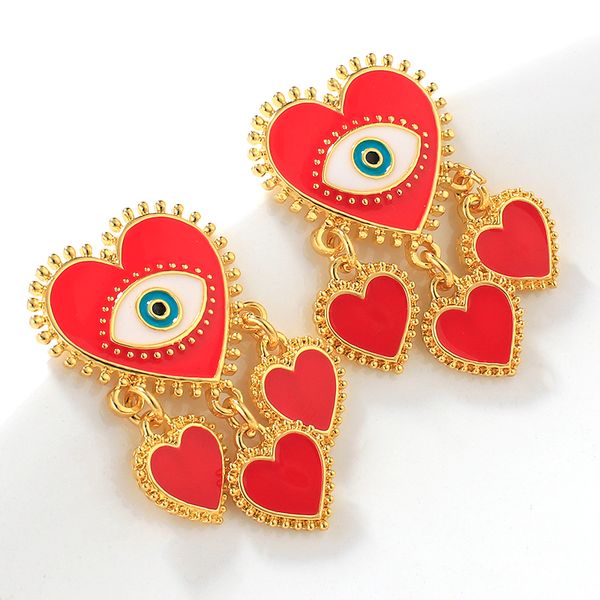 hoop & huggie aensoa retro gold color evil eye statement earrings for women vintage metal heart shape tassel big drop jewelry, Golden;silver
hoop & huggie aensoa retro gold color evil eye statement earrings for women vintage metal heart shape tassel big drop jewelry, Golden;silver