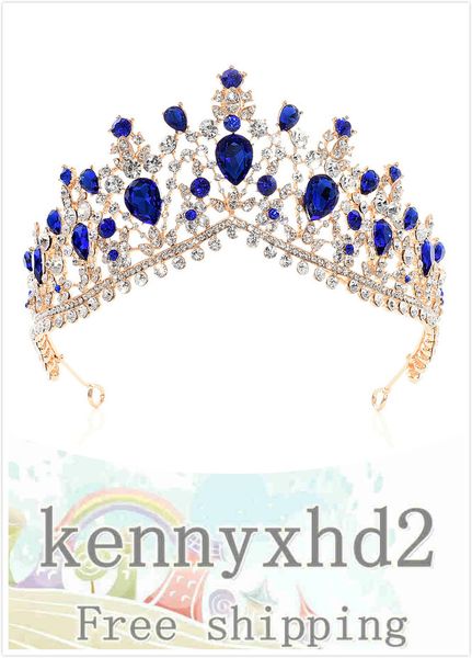 h1084 new korean all water drill wedding grand crown popular bridal crown wedding dress accessories, White;golden
h1084 new korean all water drill wedding grand crown popular bridal crown wedding dress accessories, White;golden