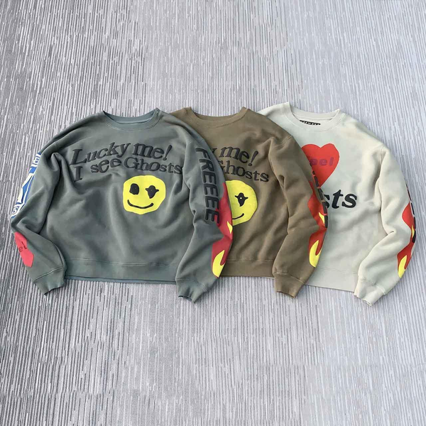 kanye west concert limited foam printing coconut style plus fleece pullover round neck sweatshirt distressed style plus fl2262#, Black
kanye west concert limited foam printing coconut style plus fleece pullover round neck sweatshirt distressed style plus fl2262#, Black