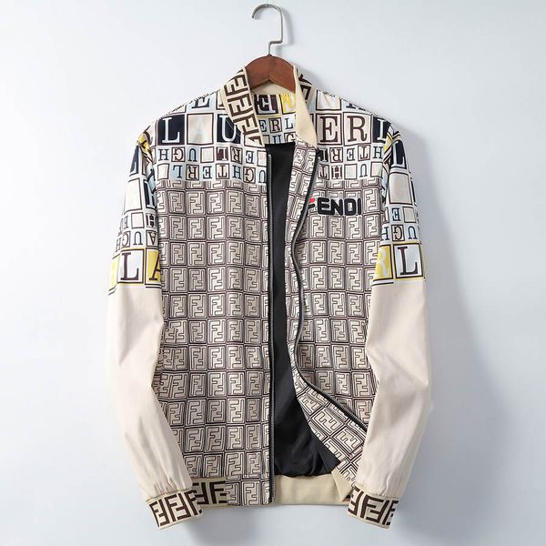 commodity fashion new men's tide burst stand collar thin coat autumn and winter fashion medusa pattern print trend casual jacket coat, Black;brown
commodity fashion new men's tide burst stand collar thin coat autumn and winter fashion medusa pattern print trend casual jacket coat, Black;brown