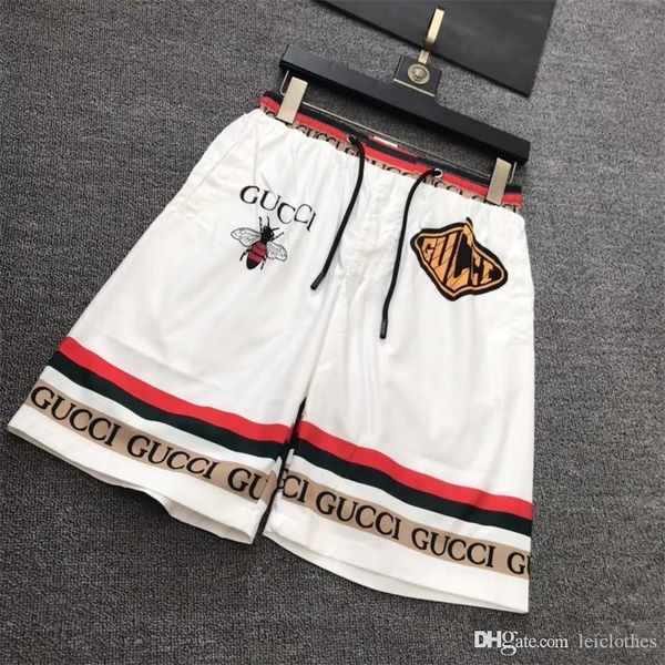 joggers summer mens shorts casual solid color masculina summer style european and american sports beach shorts, White;black
joggers summer mens shorts casual solid color masculina summer style european and american sports beach shorts, White;black